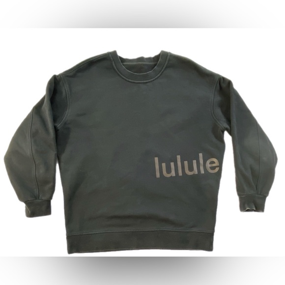 Lululemon Perfectly Oversized Graphic Black EUC - Picture 5 of 9